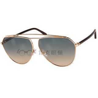 【LOOK路克眼鏡】TOM FORD 太陽眼鏡 金屬 漸層鏡片 TF681 28P