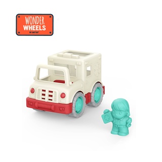 Battat 捲袖子救護車_ WW系列 玩具 模型 小朋友 車