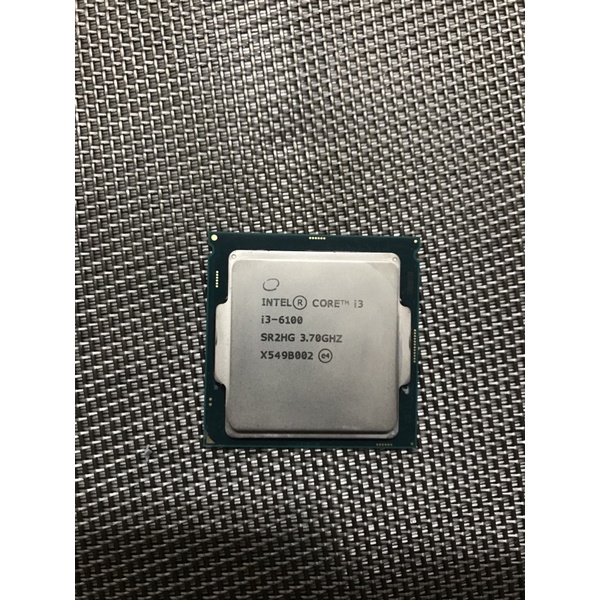[隨便賣] Intel Core i3-6100 1151