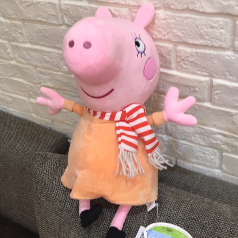 12英吋粉紅豬🐷小妹圍巾🧣款