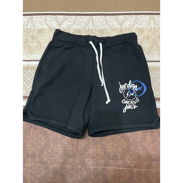 全新松高公司貨 Jordan x Travis Scott x Fragment Shorts 短褲 size:S