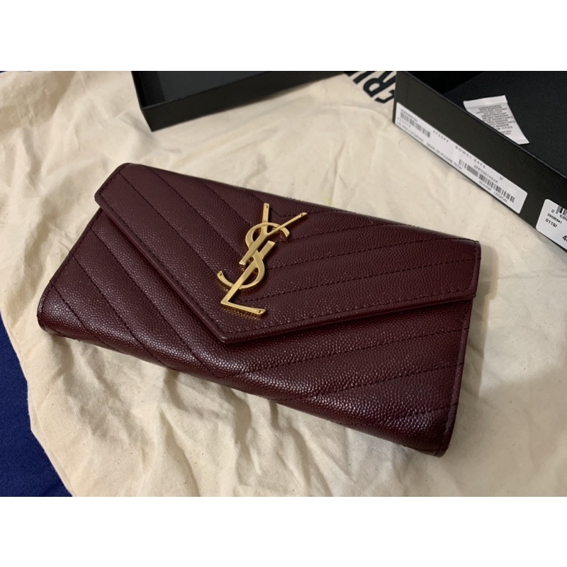 [YSL] 魚子醬長夾