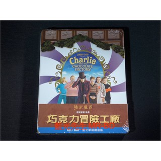 鐵盒[藍光先生BD] 巧克力冒險工廠 Charlie and the Chocolate Factory (得利正版