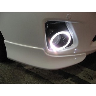 (柚子車舖) 豐田 2010 ~2013 ALTIS 10.5代 LED 光圈霧燈框 -可到府安裝 正廠車美仕套件