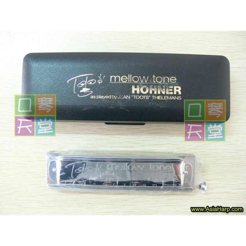 【口琴天堂】HOHNER Toots Mellow Tone 12孔木格半音階口琴 德國原裝進口【台北市現貨】