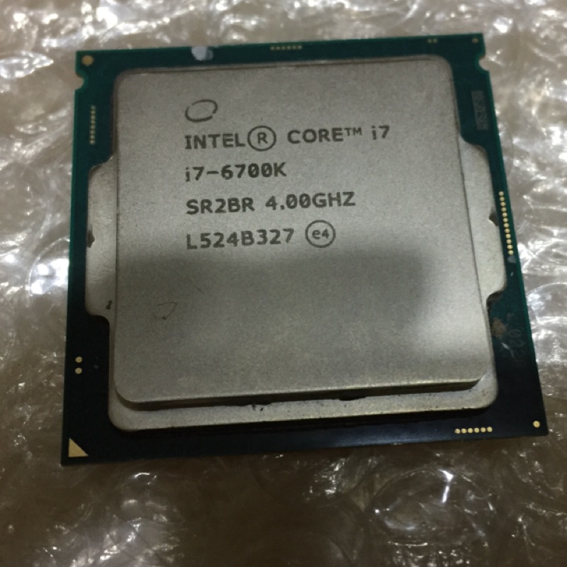Intel Core i7-6700K 4.0G / 8M SR2BR 正式版六代頂級 八核心處理器 4C8T