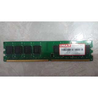 桌上記憶體 UMAX DDR2-800 2GB（不可退貨）