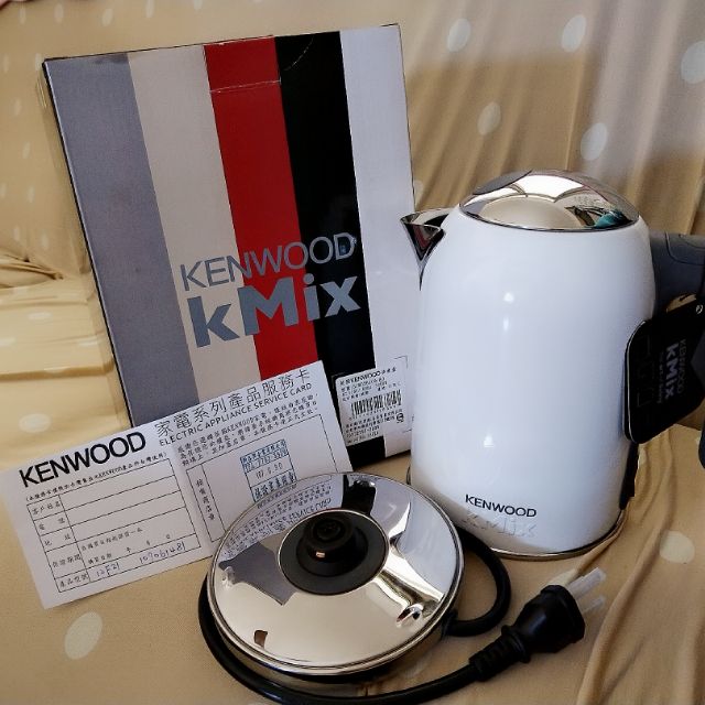 🎉英國Kenwood kMix 快煮壺SJM020(白色)快 煮 壺1.2L/原價3490 中獎全新品 值得購買喔💝