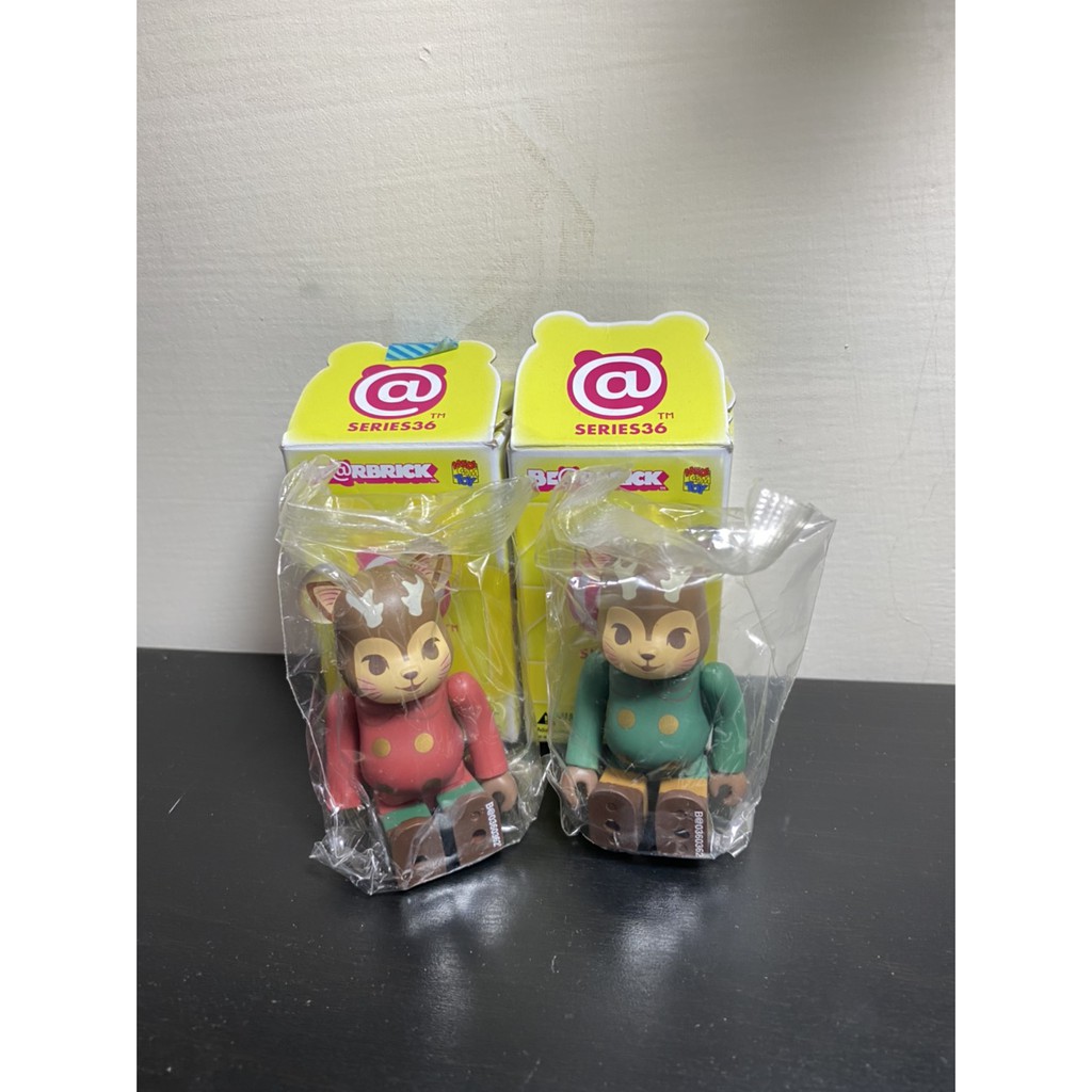 【肥豆仔玩具店】Be@rbrick SERIES 36代  角貓 表+裏 小隱藏 庫柏力克熊