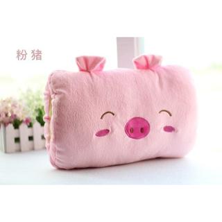 ☆孟之坊婚禮精品舘☆“粉豬”卡通暖手抱枕．靠枕．動物枕．汽車．頸枕．午安枕．腰枕．午睡枕