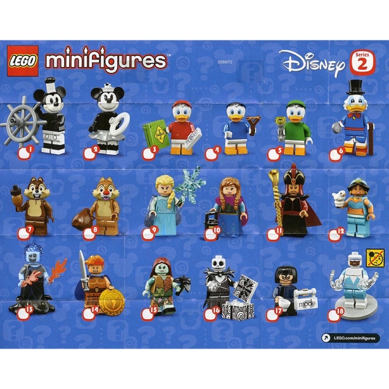 樂高 LEGO 71024 Disney Minifigs Series 2 正品 迪士尼 全新 米奇米妮 奇奇蒂蒂