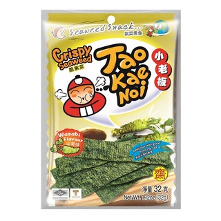 泰國小老闆 厚片海苔(山葵) 32g【家樂福】
