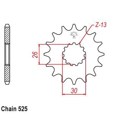 高雄[哈利輪胎] 太陽牌 Triumph 凱旋 America / Speedmaster 525 JT齒盤