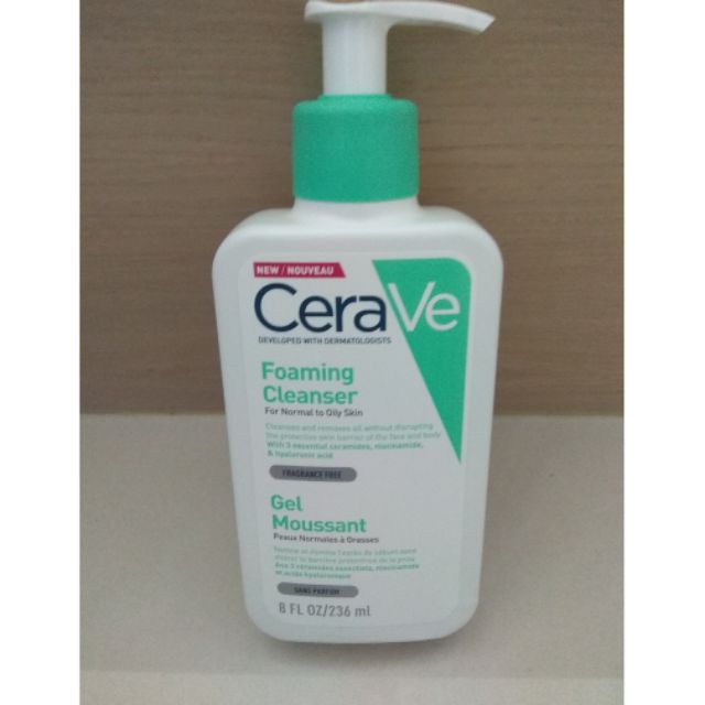 CeraVe 適樂膚 溫和泡沫潔膚露 236ml