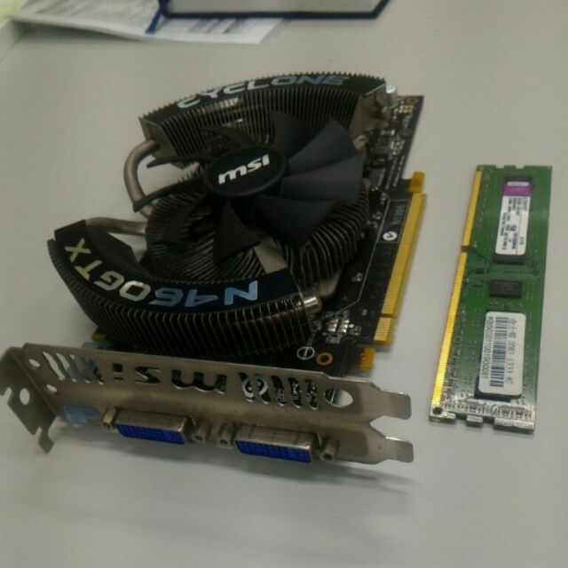 MSI GTX460 768 D5+Kingston ddr3 4g