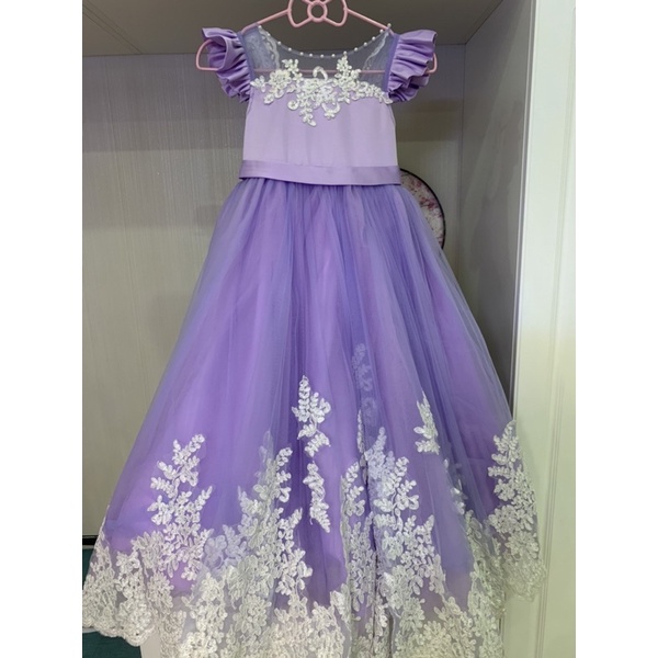 神仙教母禮服-訂製紫色款