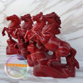 臺灣現貨 當天出貨 現貨馬木雕 馬到成功 馬木雕 紅木 風水 禮品 馬到成功木雕 辦公室 送禮 馬 木雕