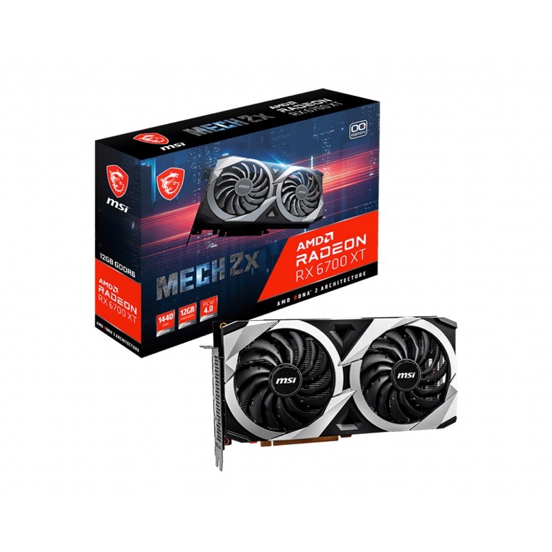 全新現貨 Radeon™ RX 6700 XT MECH 2X 12G OC