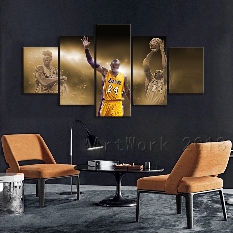 極有家 科比布萊恩特 黑曼巴 實木框畫 NBA 巨星 Kobe Bryant 湖人隊 籃球巨星海報掛畫