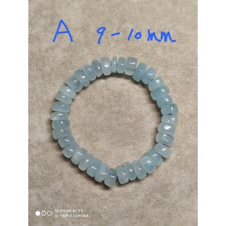 海水藍寶盤珠隨型手鍊
