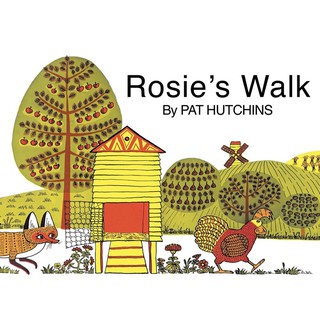 現貨《童玩繪本樂》Rosie’s walk 母雞蘿絲去散步 廖彩杏老師推薦書第16週 硬頁書 母雞羅絲 英語閱讀
