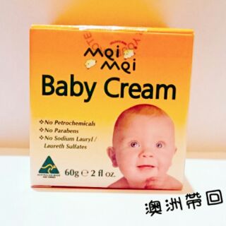 澳洲天然有機嬰兒品牌 Mei Mei Baby cream天然有機寶寶護膚霜