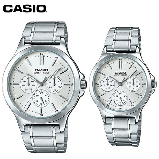 【CASIO】 MTP-V300D-7A(大)41mm/LTP-V300D-7A(小)33mm/公司貨【第一鐘錶】