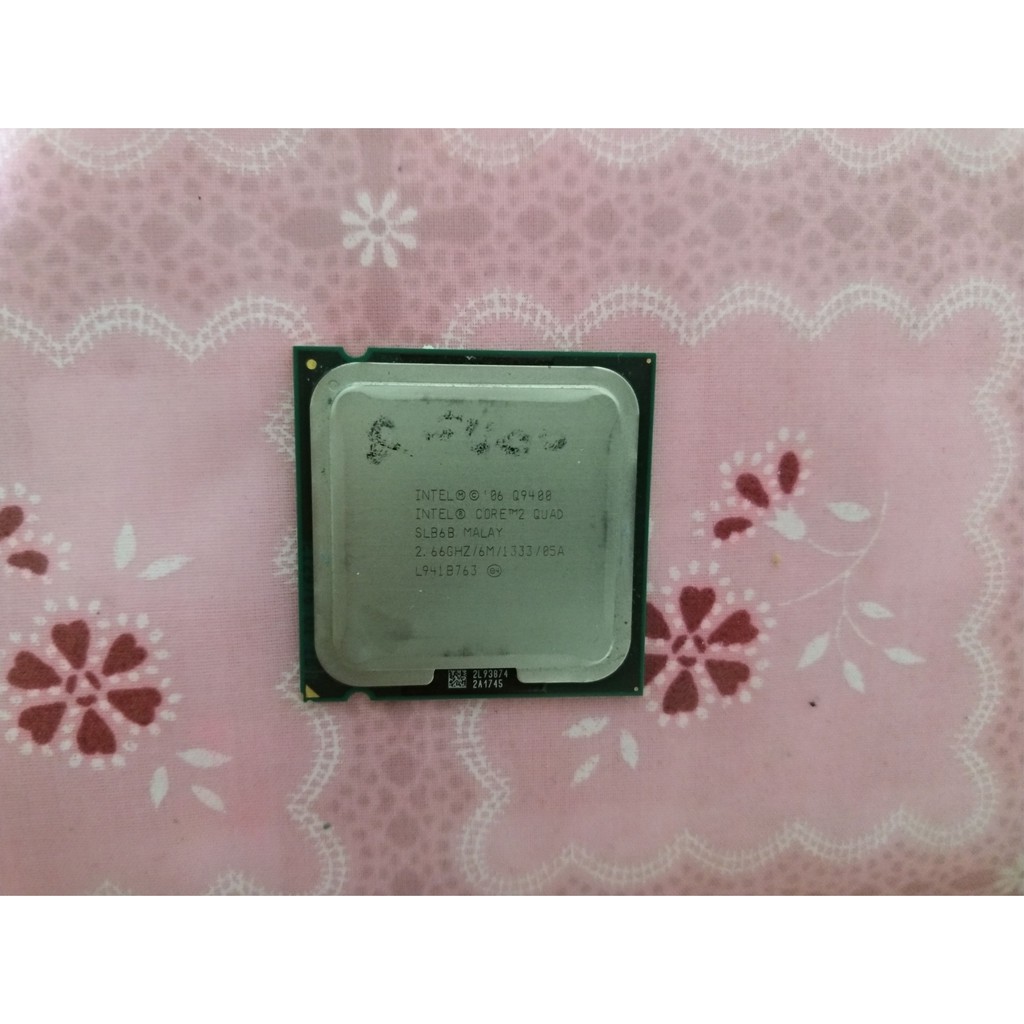 Intel Core 2 Quad Q9400 加E8400五顆 共計六顆