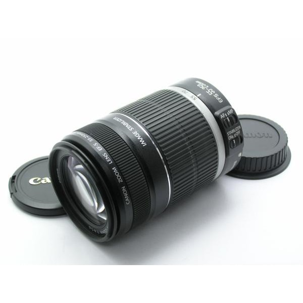 佳能 Canon EF-S 55-250mm F4-5.6 IS 變焦望遠鏡頭 APS-C 品項良好 (三個月保固 )