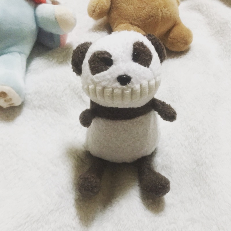 微笑露齒 大牙娃娃 熊貓🐼貓熊 哈士奇(? 🐶狗