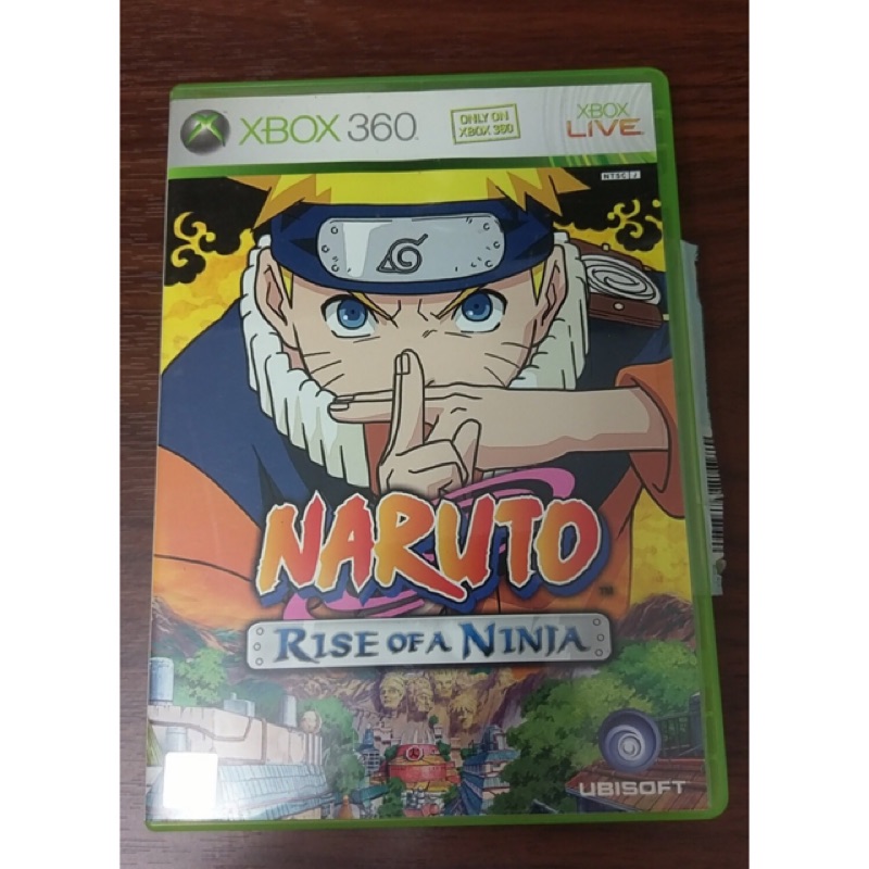 XBOX360 NARUTO RISE OF NINJA 火影忍者 忍者崛起 遊戲光碟