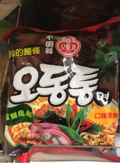 韓國不倒翁OTTOGI 金拉麵-辛辣拉麵/泡菜拉麵/海鮮烏龍拉麵 120g