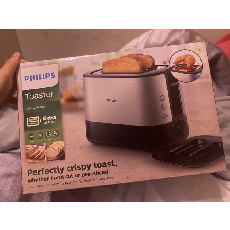 全新未拆Philips 烤麵包機