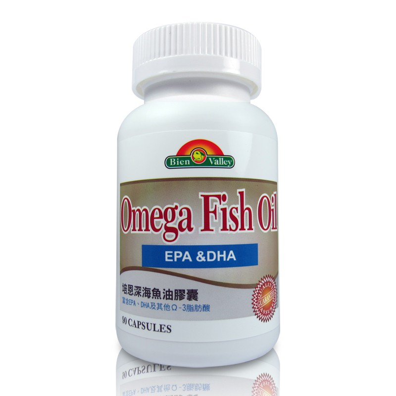 【蝦皮直營】美國 培恩 深海魚油軟膠囊 90粒/瓶 EPA DHA Omega3 濃縮魚油1000mg 公司貨