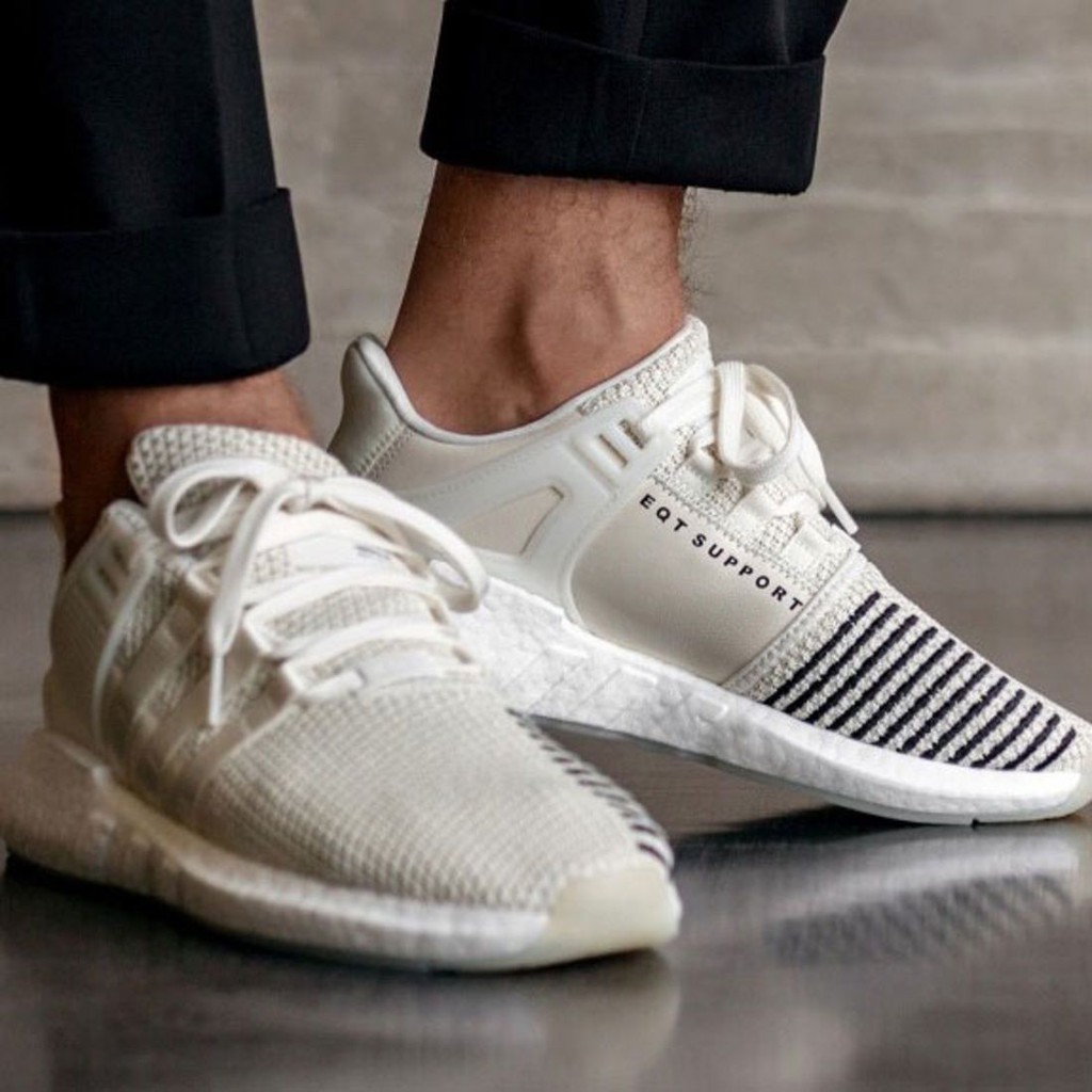 🔥熱賣款🔥 現貨供應/ Adidas EQT Support 93/17 Boost 米白(BZ0586) | 蝦皮購物