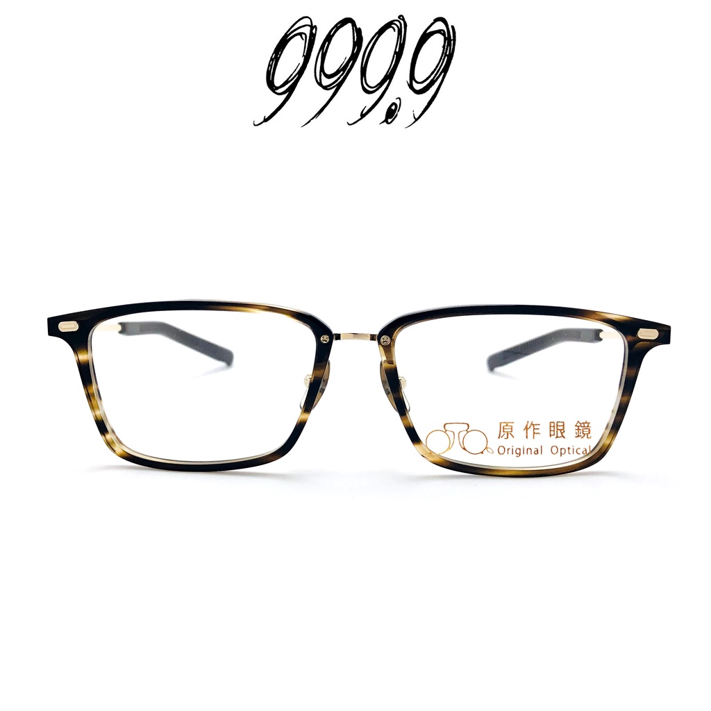 日本 999.9 Four Nines 眼鏡 M-81 8101 (琥珀/金) 日本手工 鏡框【原作眼鏡】