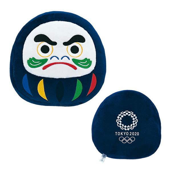 東京奧運 達摩毛絨玩偶 藍色款 東奧 紀念品週邊官方商品 預估商品到貨需3週