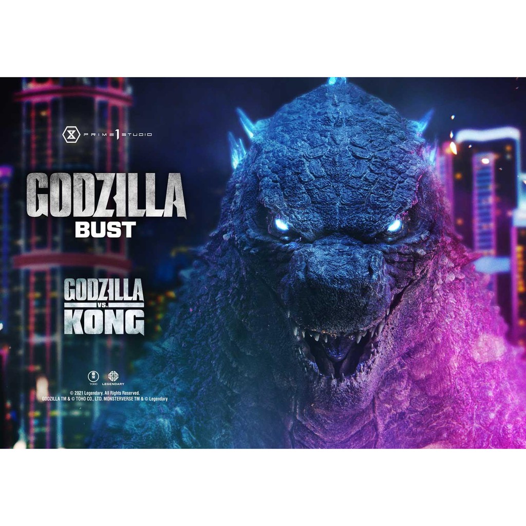 【撒旦玩具 SatanToys】預購 Prime 1 電影【哥吉拉大戰金剛】哥吉拉 胸像 Godzilla Kong