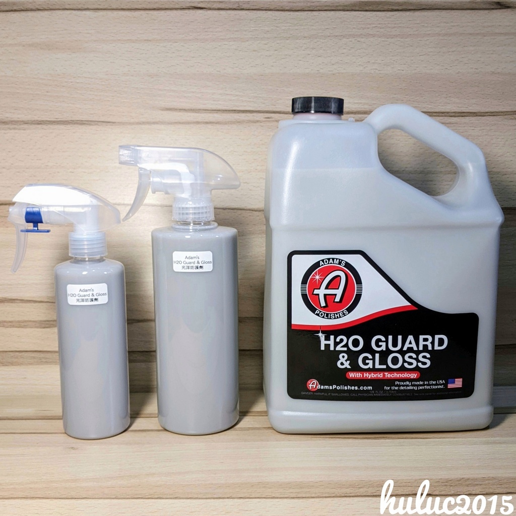 亞當 Adam's H2O Guard &amp; Gloss 光澤防護劑 250ml 500ml 分裝 噴霧封體 噴蠟 樂卡