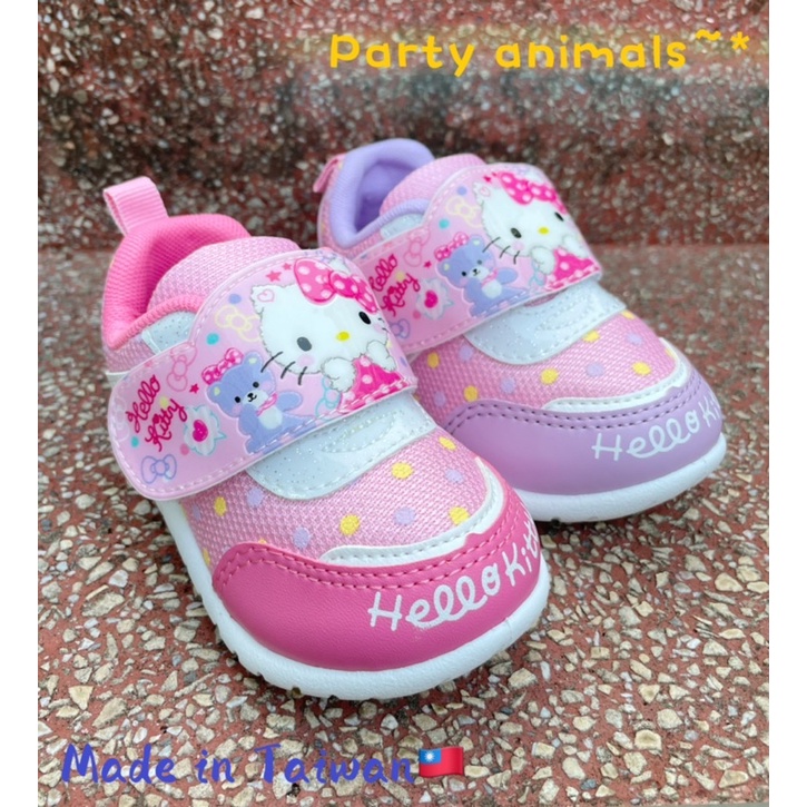 🌟Party Animals🌟 2022 Hello Kitty 凱蒂貓 寶寶鞋 兒童 運動鞋 包鞋 童鞋 休閒鞋 布鞋