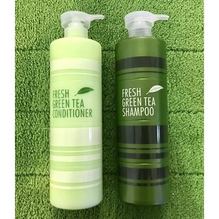 【好咖小鋪】芝彩 Chihtsai 放輕鬆綠茶洗髮精 放輕鬆綠茶護髮素1000ml 全新公司貨 涼感舒緩 保濕 輕盈感