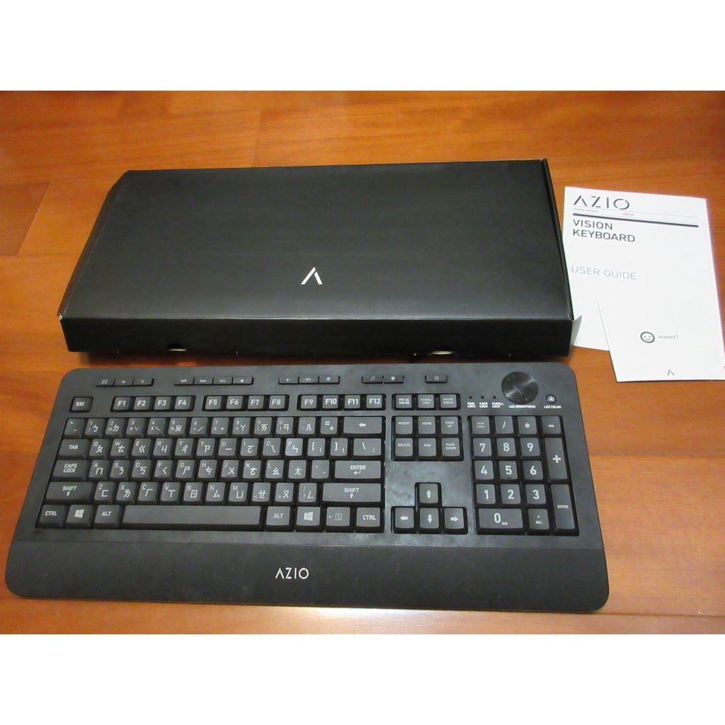 AZIO KB506 背光有線鍵盤 大注音 大字體 背光 有線 背光