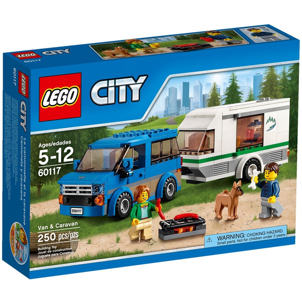 [精緻貨] 好康代買！LEGO 樂高篷車與露營車60117含露營車篷車2個人偶小狗只要$599