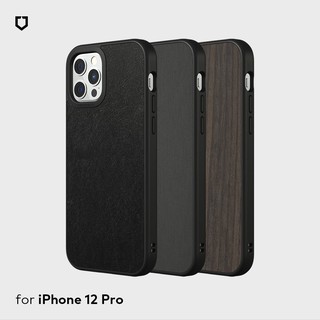 犀牛盾▸iPhone 12 mini/12/12 Pro/12 Pro Max SolidSuit 髮絲紋/橡木黑/皮革