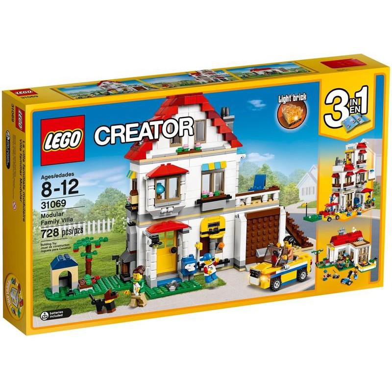 樂高 LEGO  Creator 創意系列 家庭別墅31069