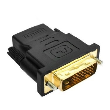 【勁祥科技】 DVI(24+1)公轉HDMI母接頭 DVI-D公-HDMI母 DVI-D轉HDMI M/F轉接頭 公對母