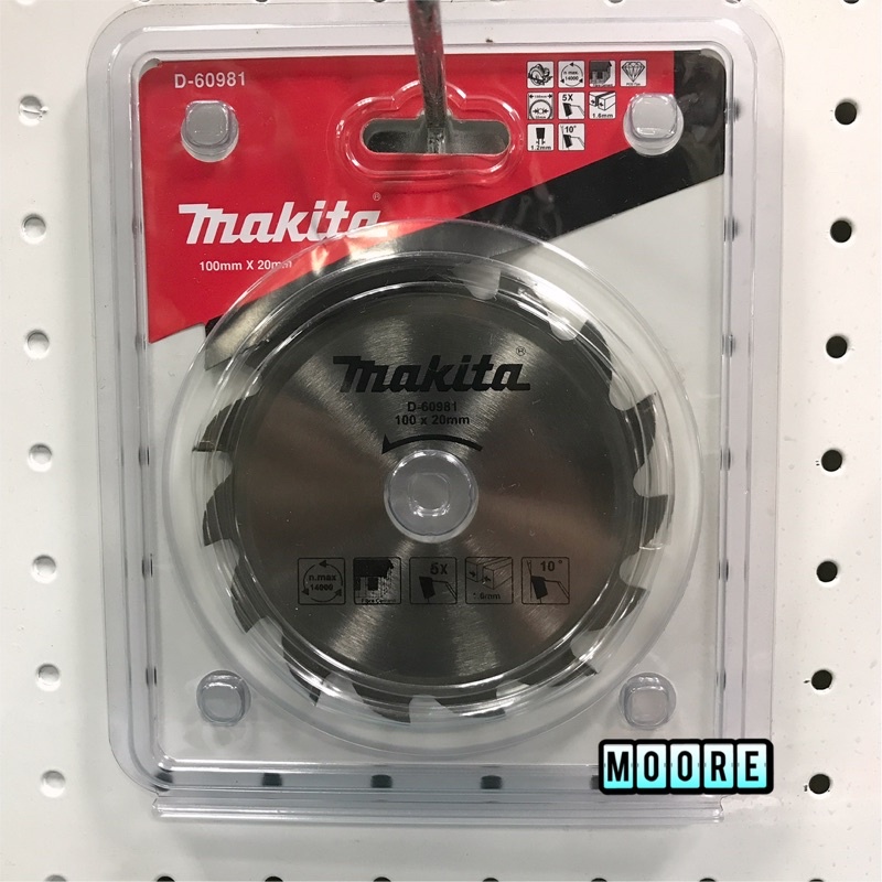 Makita 牧田 D-60981 矽酸鈣鋸片 4" 4吋 100x1.6x20mm 5T 石膏板 矽酸鈣板 鋸片