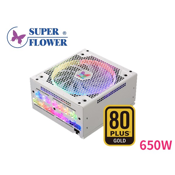 振華 LEADEX III Gold ARGB 650W 電源供應器 SF-650F14RG