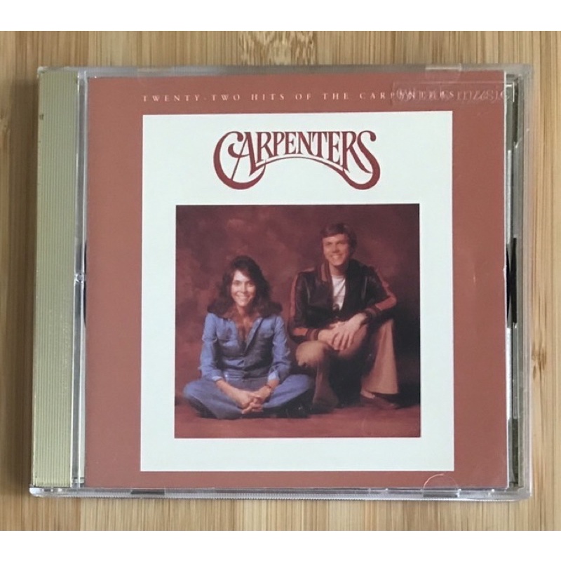 ［二手品］CD CARPENTERS「TWENTY-TWO HITS OF CARPENTERS」木匠兄妹 英文專輯