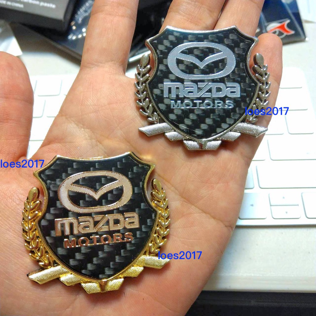 碳纖紋 MAZDA 馬自達 側標 車貼 貼標 碳纖 MAZDA3 馬三 馬3 馬5 馬六 馬6 CX cx-5 卡夢